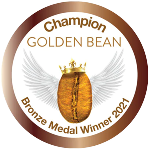 Golden Bean Bronze Medal Winner 2021
